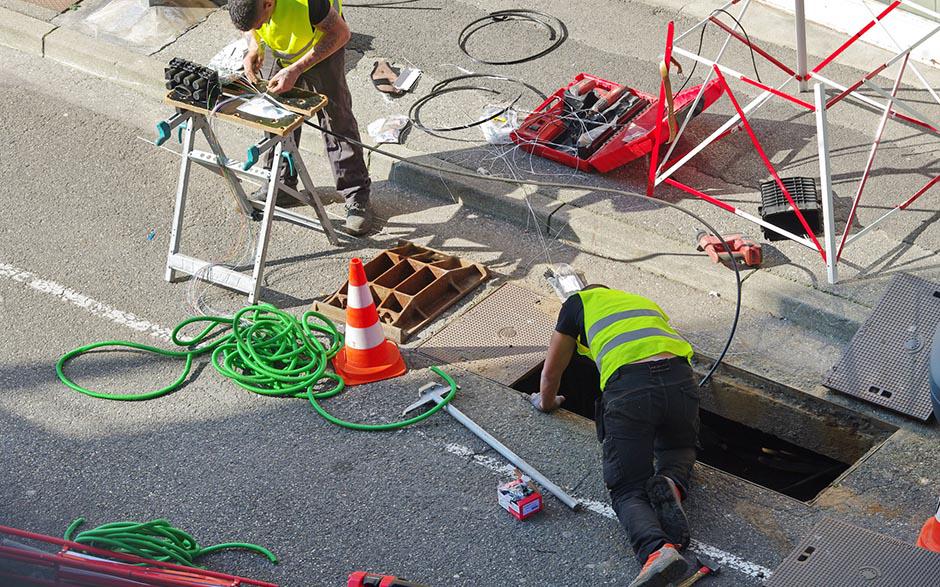 travaux assainissement Grigny